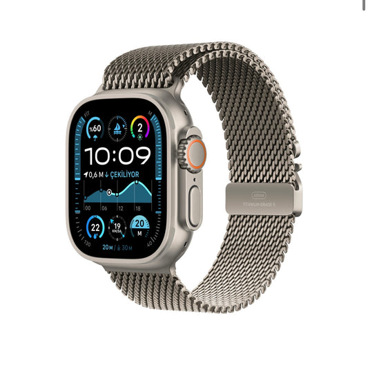 Apple Watch Ultra/Ultra 2 Titanyum Kayış