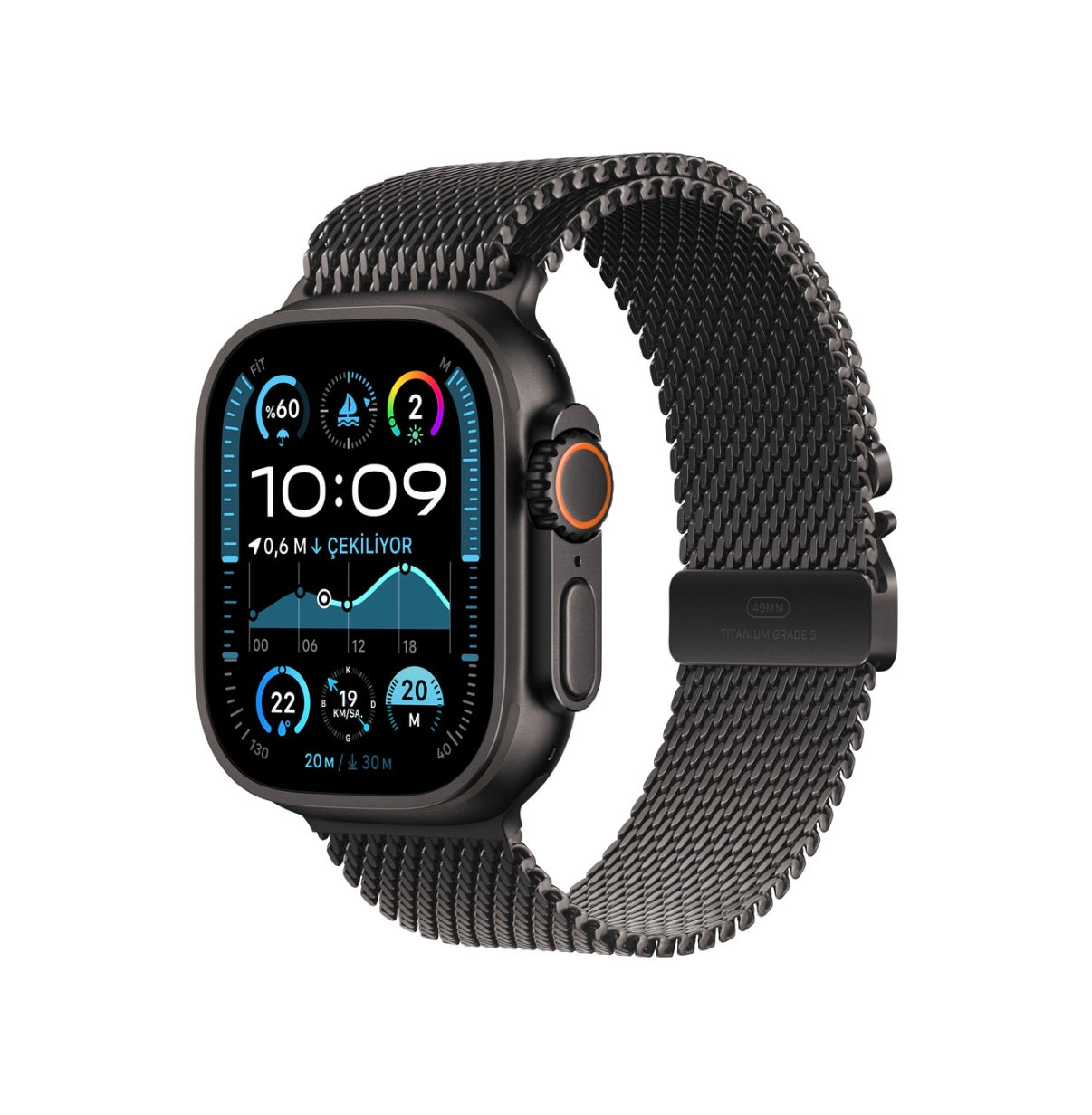 Apple Watch Ultra/Ultra 2 Titanyum Kayış